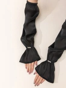 Đính kim cương giả trang trí cánh tay nơ - màu đen - Xem 1