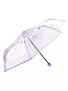 1 chiếc ô họa tiết hoa, phụ kiện mùa xuân hè, quà tặng cho phù dâu, trang trí phòng ngủ, trang trí nhà cửa, bãi biển, du lịch, dành cho nam, dành cho nữ, kỳ nghỉ biển, mùa hè, kỳ nghỉ, ngày lễ, đồ dùng cần thiết khi đi chơi, đồ dùng gia đình - Màu tím - Xem 1