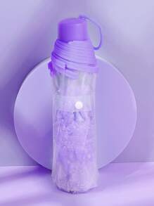 1 chiếc ô họa tiết hoa, phụ kiện mùa xuân hè, quà tặng cho phù dâu, trang trí phòng ngủ, trang trí nhà cửa, bãi biển, du lịch, dành cho nam, dành cho nữ, kỳ nghỉ biển, mùa hè, kỳ nghỉ, ngày lễ, đồ dùng cần thiết khi đi chơi, đồ dùng gia đình - Màu tím - Xem 2