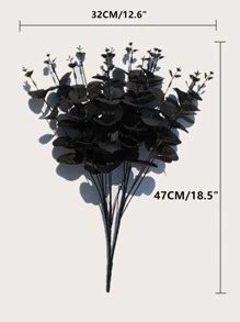 Chi nhánh bạch đàn nhân tạo 1pc - màu đen - Xem 3