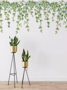 Bộ nhãn dán tường in hình Vine - màu xanh lá - Xem 4