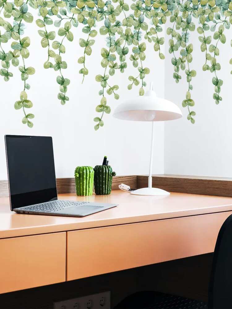 藤蔓圖案牆貼套裝 - 綠色 - 查看 5