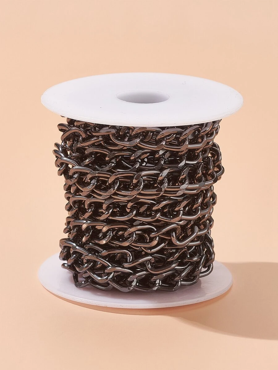 1roll DIY dây chuyền 3m - màu đen - Xem 1