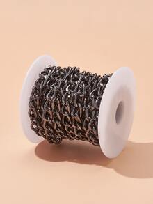 1roll DIY dây chuyền 3m - màu đen - Xem 7