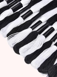 24入組DIY手掌編織線 - 彩色 - 查看 2
