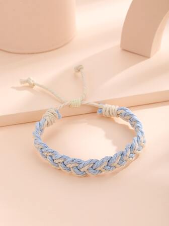 Two Tone Braided Bracelet