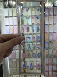 3入組混合圖案貼紙 - 彩色 - 查看 2