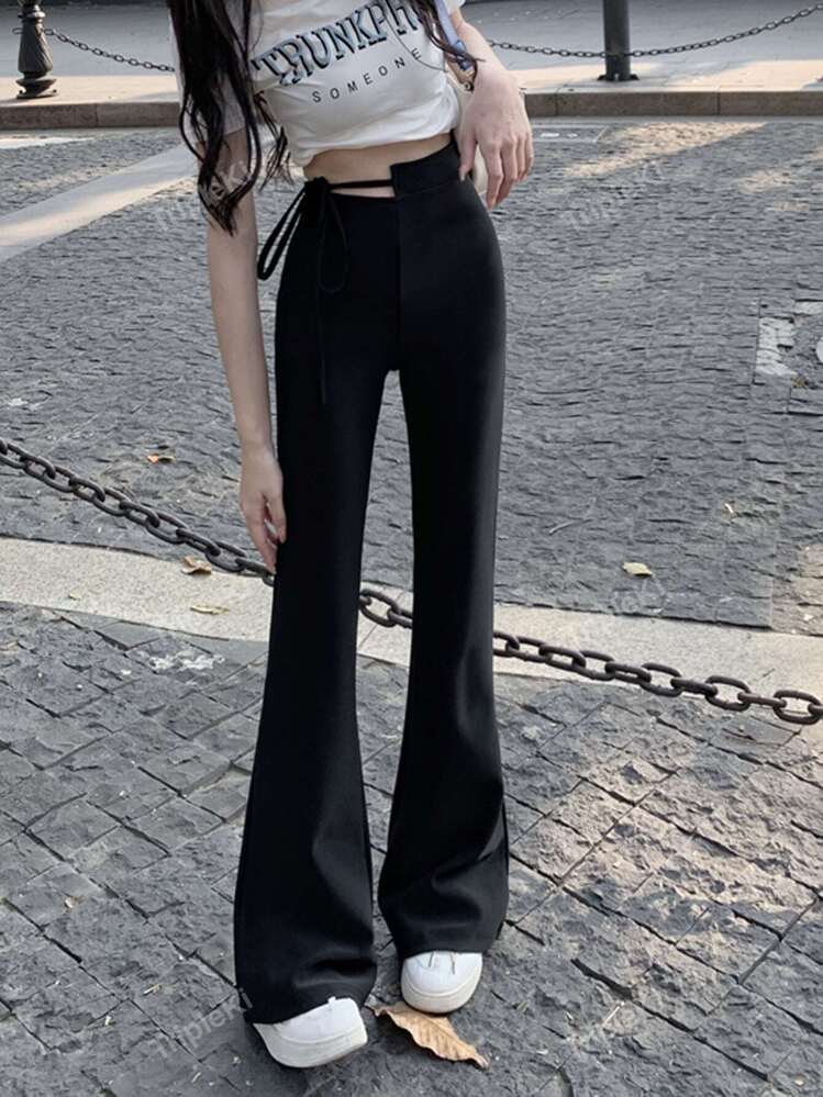 【R13】フレアレッグパンツ Aada flare pants GY | AKIRANAKA ONLINESTORE