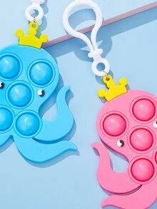 2入組男士章魚設計鑰匙圈 - 彩色 - 查看 3