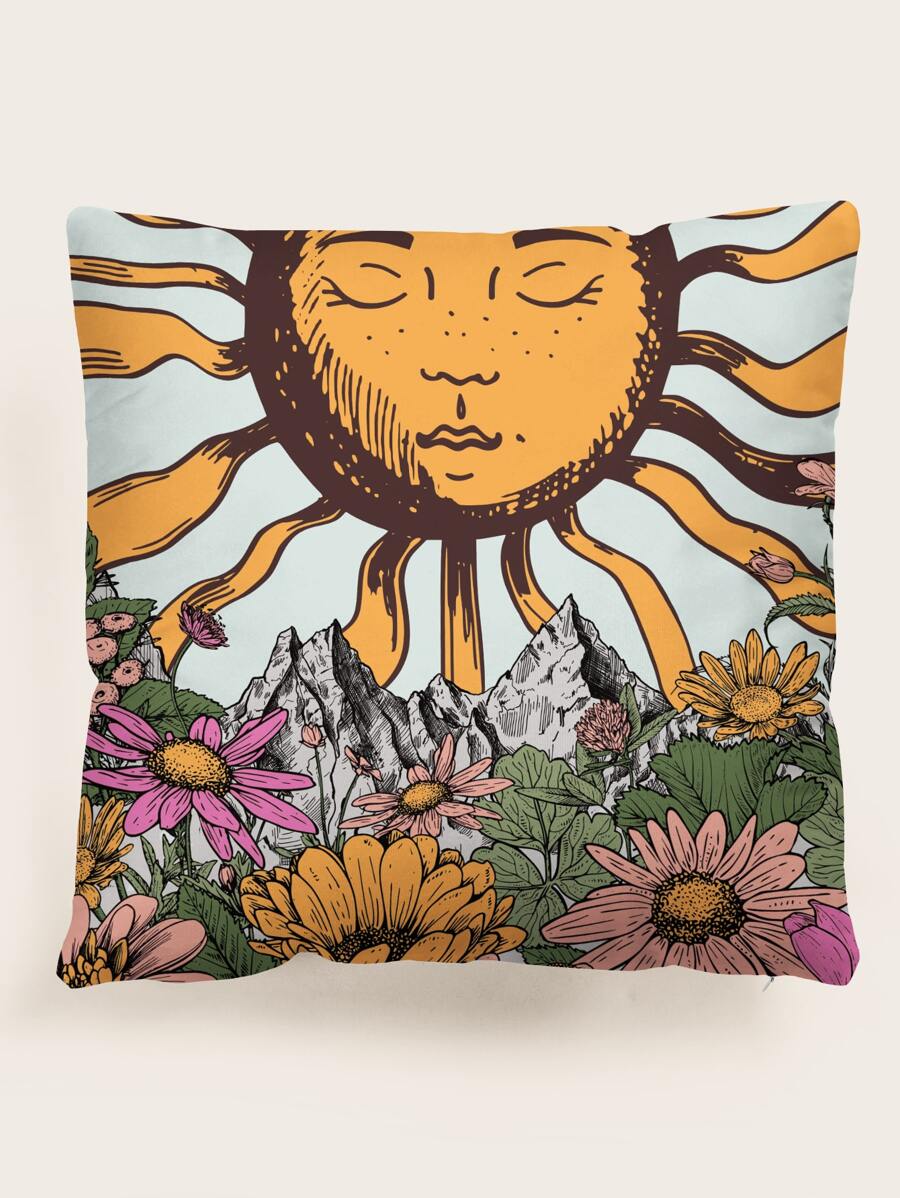 In mặt trời Vỏ đệm không cần chất độn - Nhiều màu - Xem 1