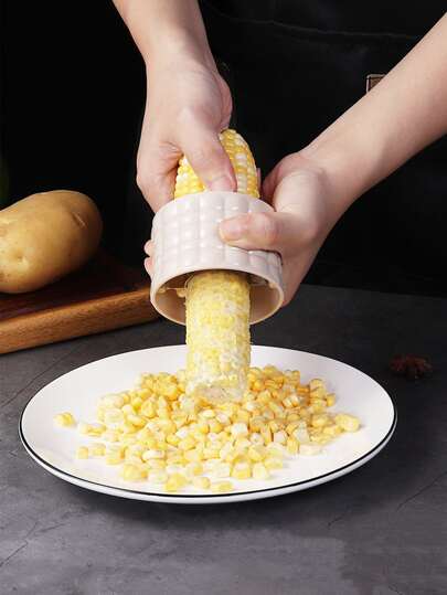 1个家用玉米脱粒器，创意玉米粒分离器