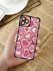 愛心圖案手機外殼 - 彩色 - 查看 2