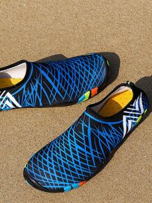 男士大尺寸透氣網布材質戶外涼鞋，適用於峽谷、海灘、快速乾燥、防滑橡膠鞋底，釣魚、浮潛、划船、水上運動、沙灘派對