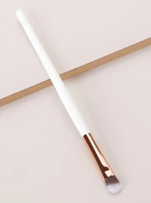 Cọ Phấn Mắt, 1 Cọ Bằng Gỗ Tối Giản Di Động Đa Năng Cọ Trang Điểm Mỹ Phẩm Dụng Cụ Trang Điểm Cho Người Mới Bắt Đầu - trắng - Xem 2