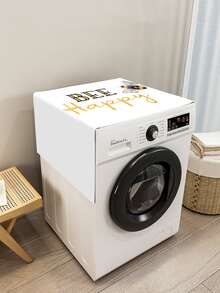 Slogan Graphic Bìa máy giặt - Nhiều màu - Xem 2