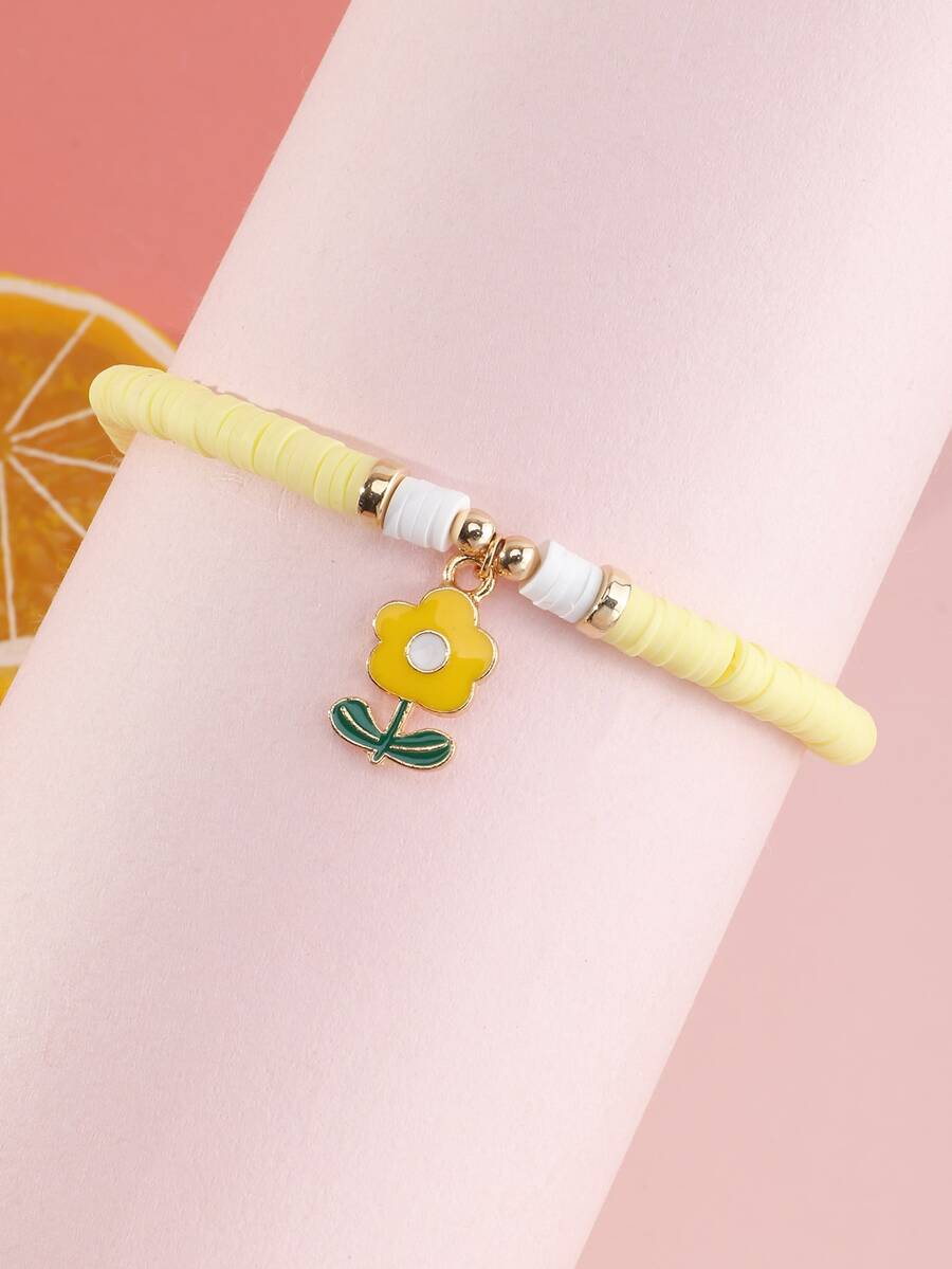 Vòng tay quyến rũ cô gái hoa - Nhiều màu - Xem 1