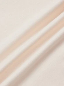 M.Alfaifi Figure Graphic Drop Shoulder Tee - Beige - View 7