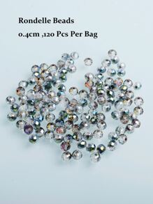 120 hạt thủy tinh 0,4cm Phụ kiện trang sức DIY - Nhiều màu - Xem 3