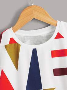 SHEIN Boys Letter Graphic Tee - Multicolor - View 4