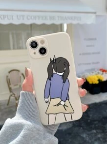 2 Stücke Handyhülle mit Figur Grafik