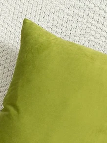 1入組極簡風格靠墊套不附帶墊芯 - 綠色 - 查看 4