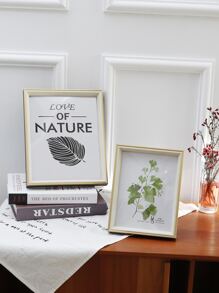 1 pièce Cadre de photo aléatoire à motif intérieur - Multicolore - Voir 7