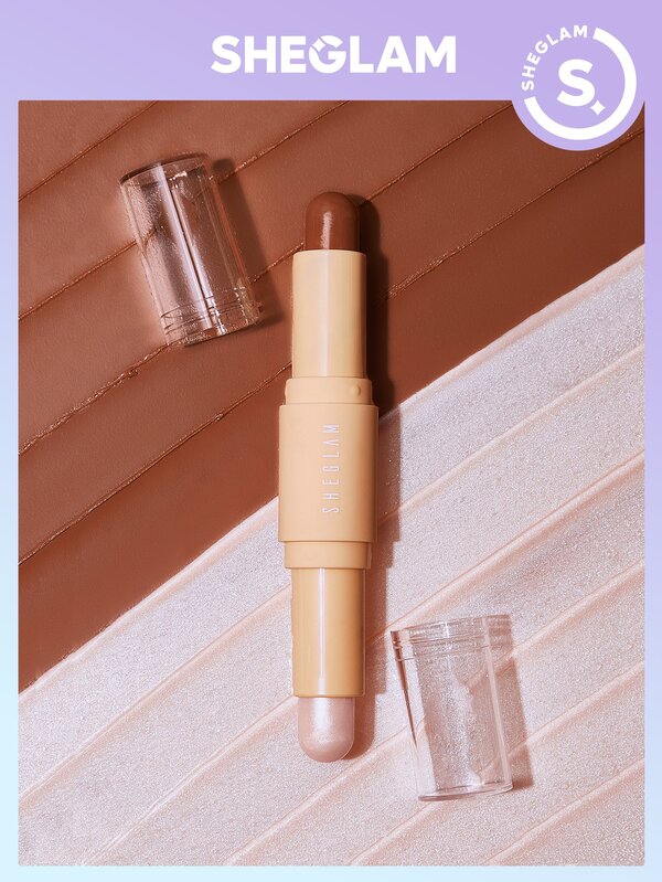 SHEGLAM Jelly Wow Blush & Dewy Highlighter StickWink Wink SHEIN USA