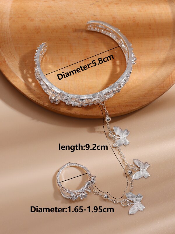 Butterfly Charm Mittens Bracelet SHEIN USA