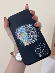Brain Pattern Phone Case - Multicolor - View 2