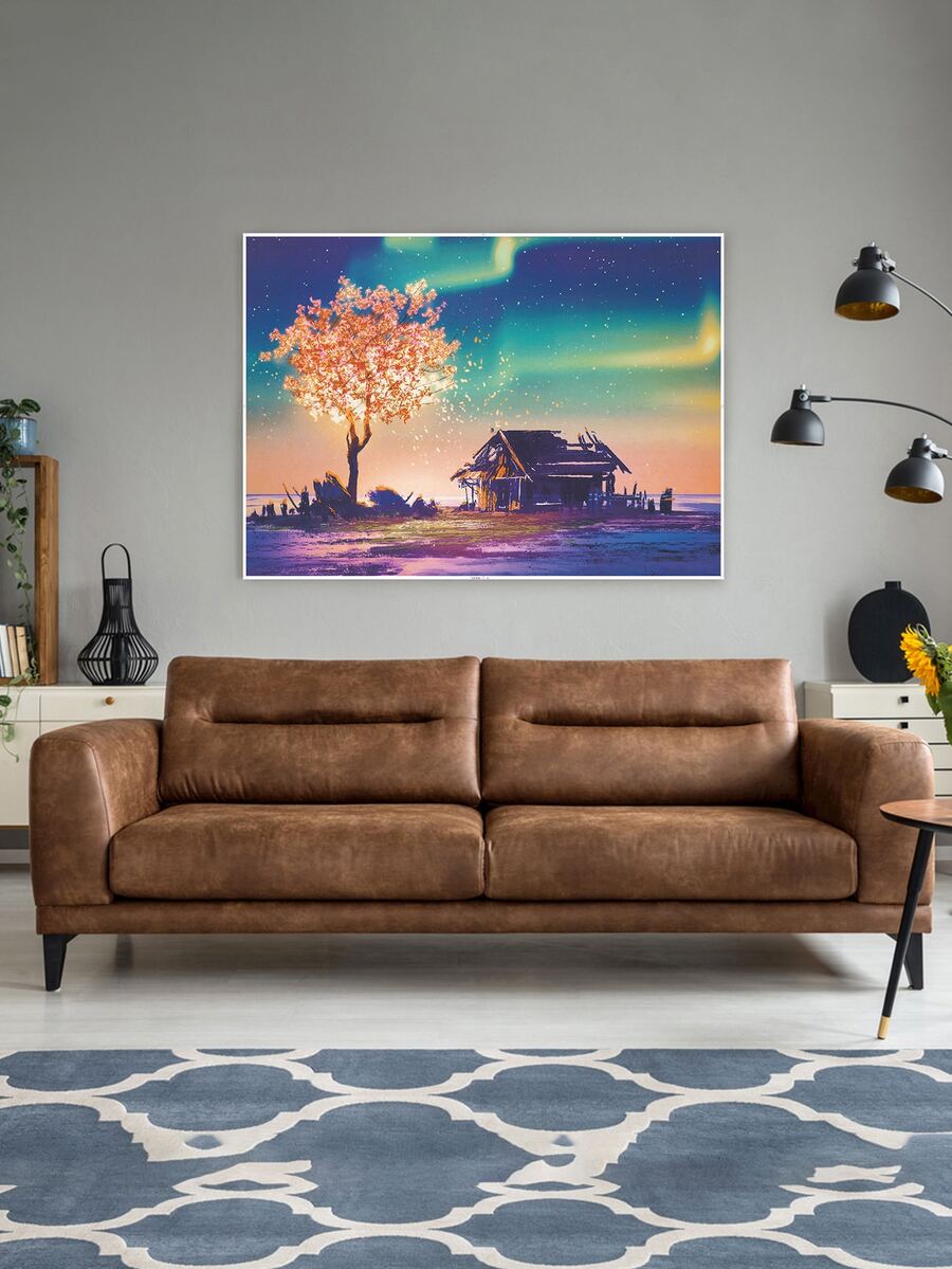 1件套風景樣式拼圖 - 彩色 - 查看 1