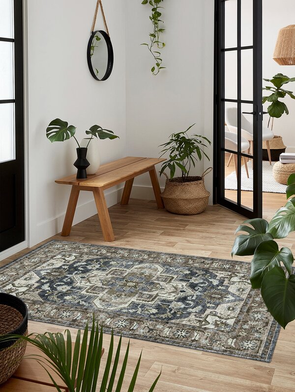 Allover Print Anti-slip Door Mat