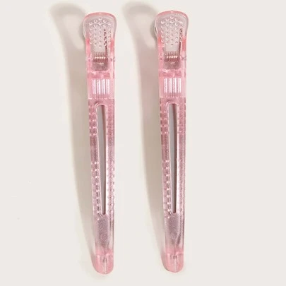 2個 サロン ヘアクリップ