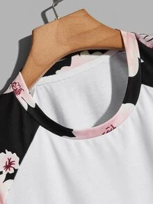 Manfinity Tops Nam Hoa Giải trí - trắng - Xem 3