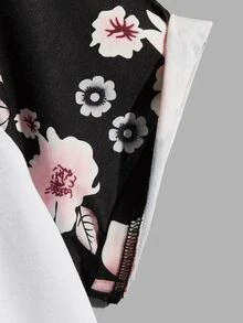 Manfinity Tops Nam Hoa Giải trí - trắng - Xem 4