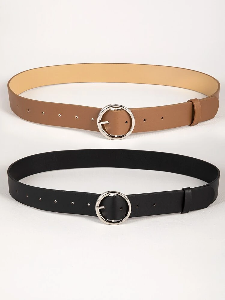 2 יח'\סט נשים בייסיק סטייל חגורות ל שימוש יומי - ריבוי צבעים - ראה 2