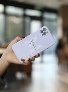 Handyhülle mit Buchstaben Grafik - Verschiedenfarbig - Übersicht 5