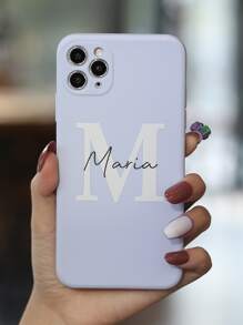 Handyhülle mit Buchstaben Grafik - Verschiedenfarbig - Übersicht 6