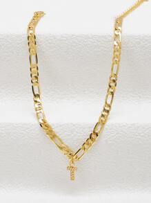 MOTF PREMIUM Pulsera zirconia cúbica con diseño de letra - Amarillo Oro - Ver 3