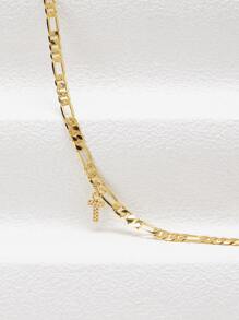 MOTF PREMIUM Pulsera zirconia cúbica con diseño de letra - Amarillo Oro - Ver 6