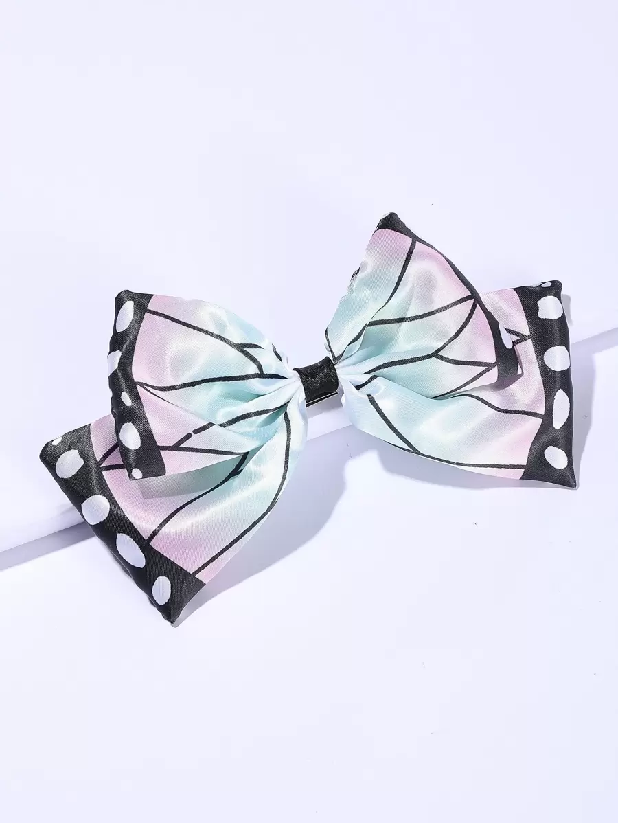 Ombre Bow Decor Hair Clip Cute Valentine's Day,Hair Accessories,Hair Barrettes Hair Clips Claw Clips Hair Claws