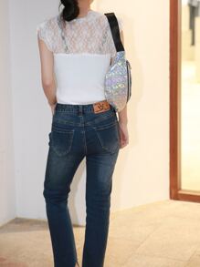 Holographic Bum Bag - Silver - View 6