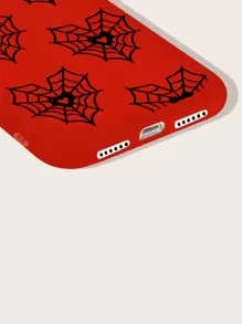 spinnenweb telefoonhoesje - Veel kleurig - Bekijken 3