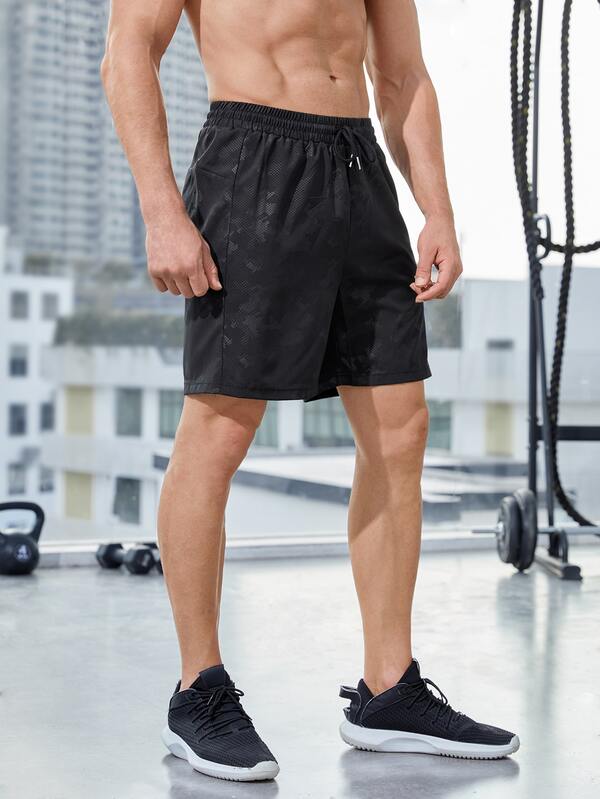 Men Letter Graphic Sports Shorts SHEIN USA