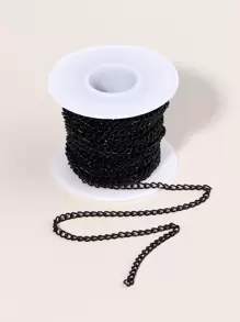 1roll Solid Chain - Black - View 3