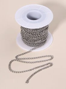 1roll Oval Cable Chain For Making Necklace Bracelet Extensions
