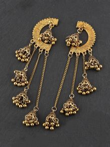 适合日常佩戴的女士吊坠耳环