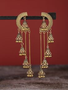 适合日常佩戴的女士吊坠耳环