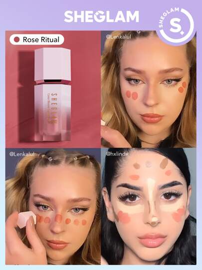 SHEGLAMBlushLiquidoColorBloom-RoseRitual - SHEIN's best products
