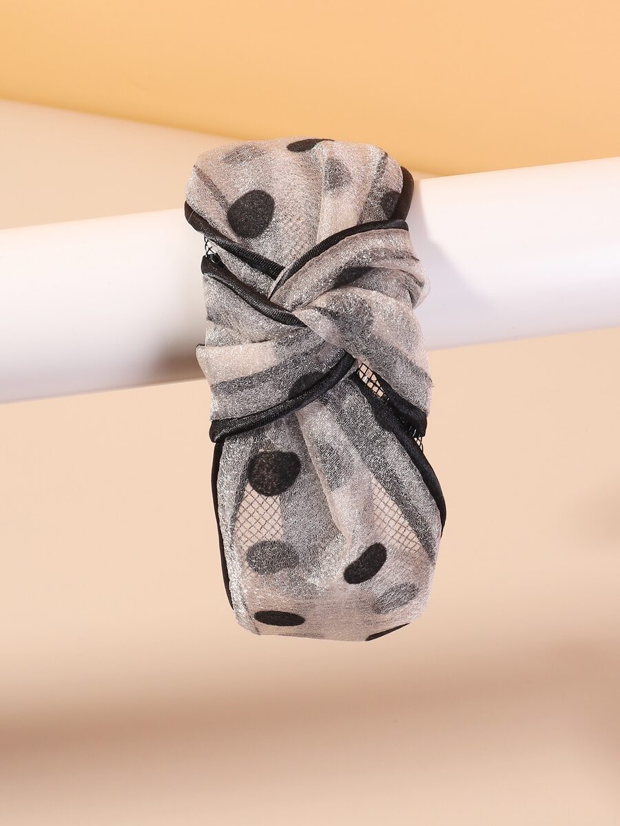 小女童波卡圓點大腸髮圈 - 彩色 - 查看 1