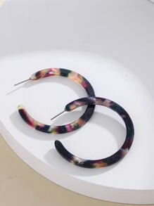 開口耳環 - 彩色 - 查看 5